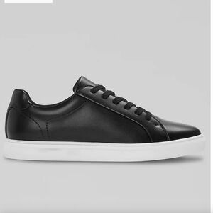 Kenneth Cole Men's New York Liam Leather Upper Sneakers-Size 9.5